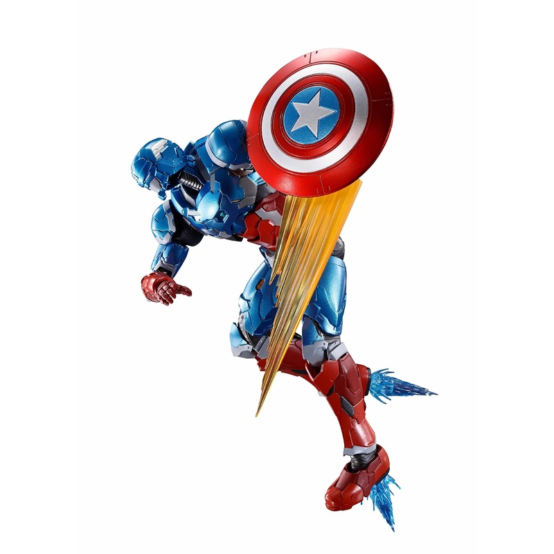 BANDAI S.H. Figuarts Captain America Figure Avengers: Tech-On