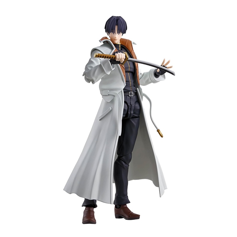 Bandai S.H.Figuarts Rurouni Kenshin Shinomori Soji Figure 165mm Movable PVC/ABS