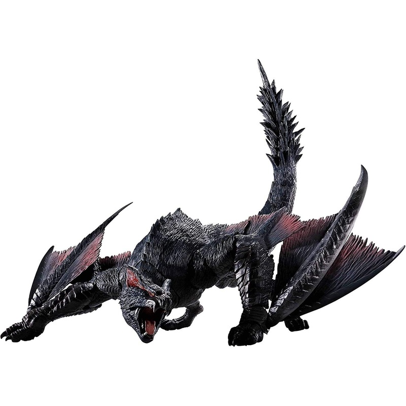 BANDAI S.H. Monsterarts Nargacuga Figure Monster Hunter World: Iceborne
