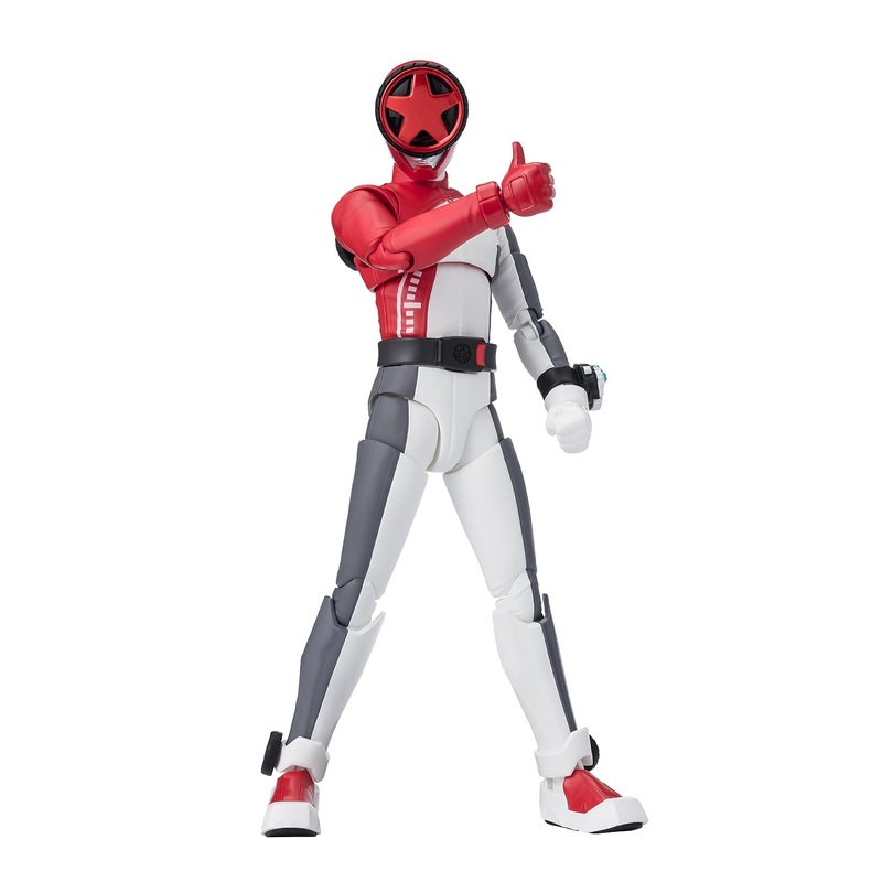 Bandai SHFiguarts Bakujo Sentai Bun Red 145mm Painted Action Figure