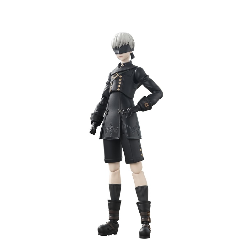 Bandai Spirits Sh Figuarts Nier:Automata Ver1.1A 9S Pvc Abs Figure Japan