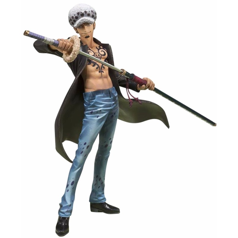 Figuarts Zero One Piece Trafalgar Law Dress Rosa Ver Pvc Figure Bandai Japan
