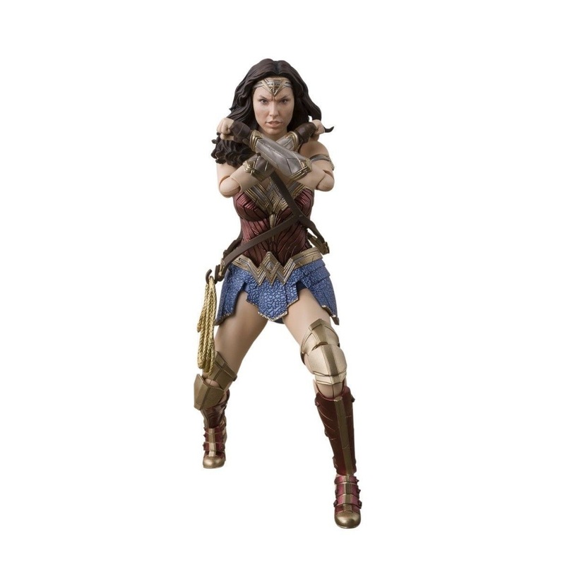 S.h.figuarts Dc Comics Justice Learge Wonder Woman Action Figure Bandai
