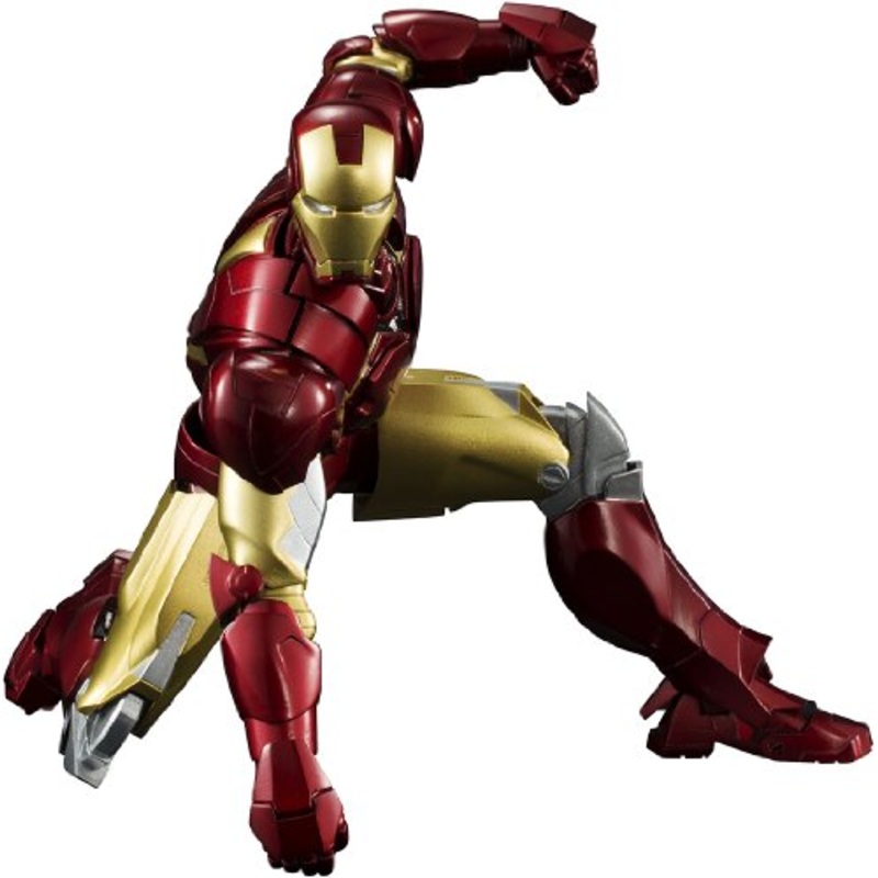 S.h.figuarts Iron Man Mark 6 Action Figure Bandai Tamashii Nations