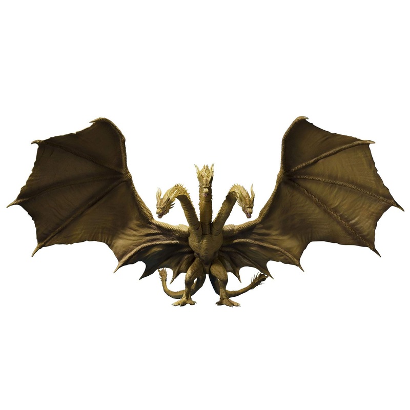 Sh Monster Arts Godzilla King Ghidorah (2019) About 250Mm Abs Pvc Painted Action Figure