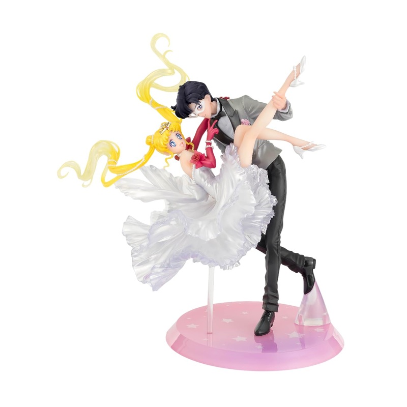 Tamashii Nations Sailor Moon Usagi & Tuxedo Mask Moonlight Glow Edition Figure