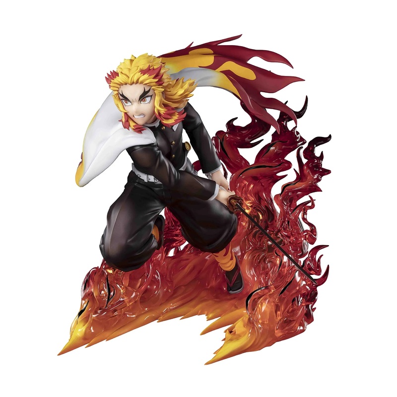 Bandai Spirits Figuarts Zero Demon Slayer Rengoku Kyojuro Flame Hashira Figure BAS62105 150mm