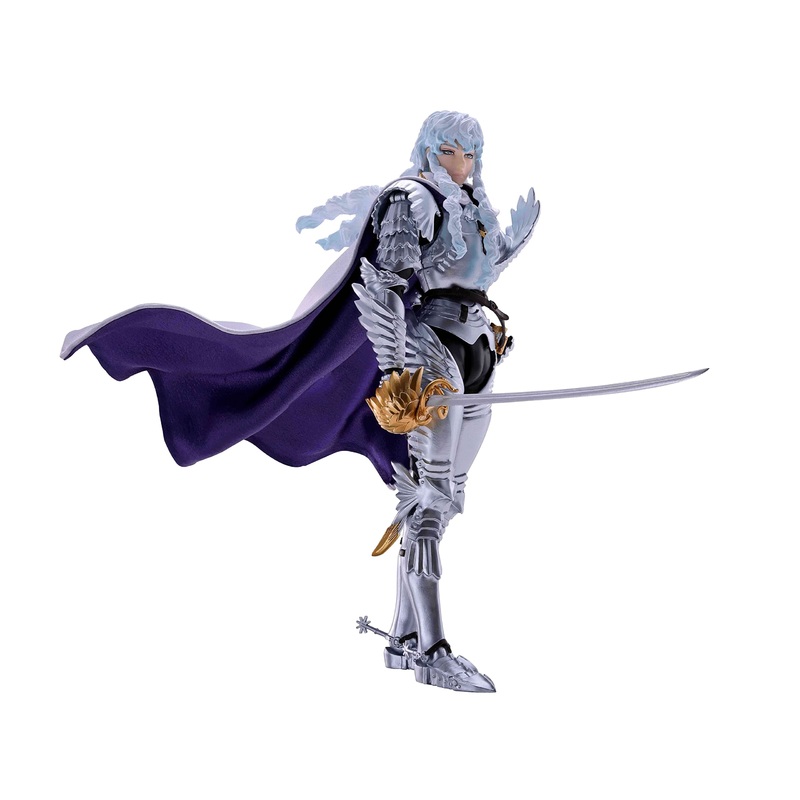 Bandai Spirits Sh Figuarts Berserk Griffith 155mm ABS PVC Cloth Figure