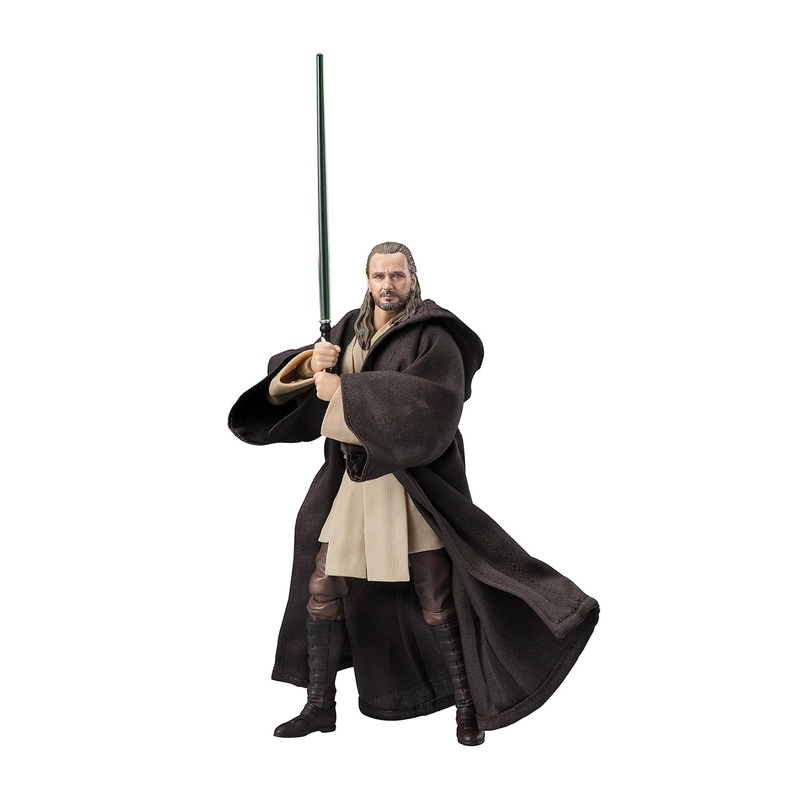 Bandai Spirits SH Figuarts Qui-Gon Jinn 150mm PVC ABS Cloth Figure