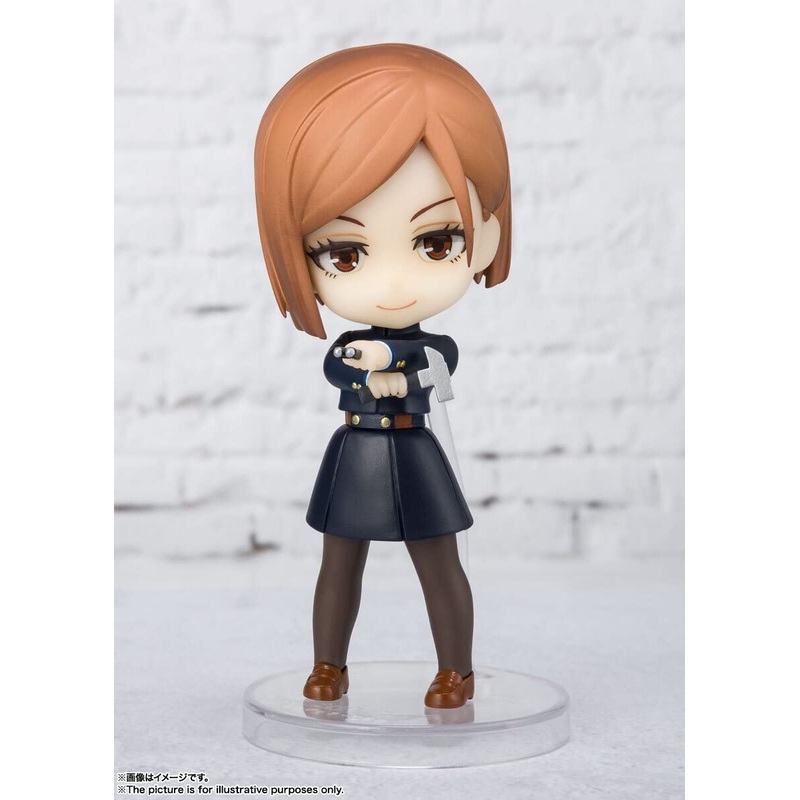 Figuarts Mini Jujutsu Kaisen Kugizaki Nobara About 90Mm Pvc Abs Painted Movable Figure