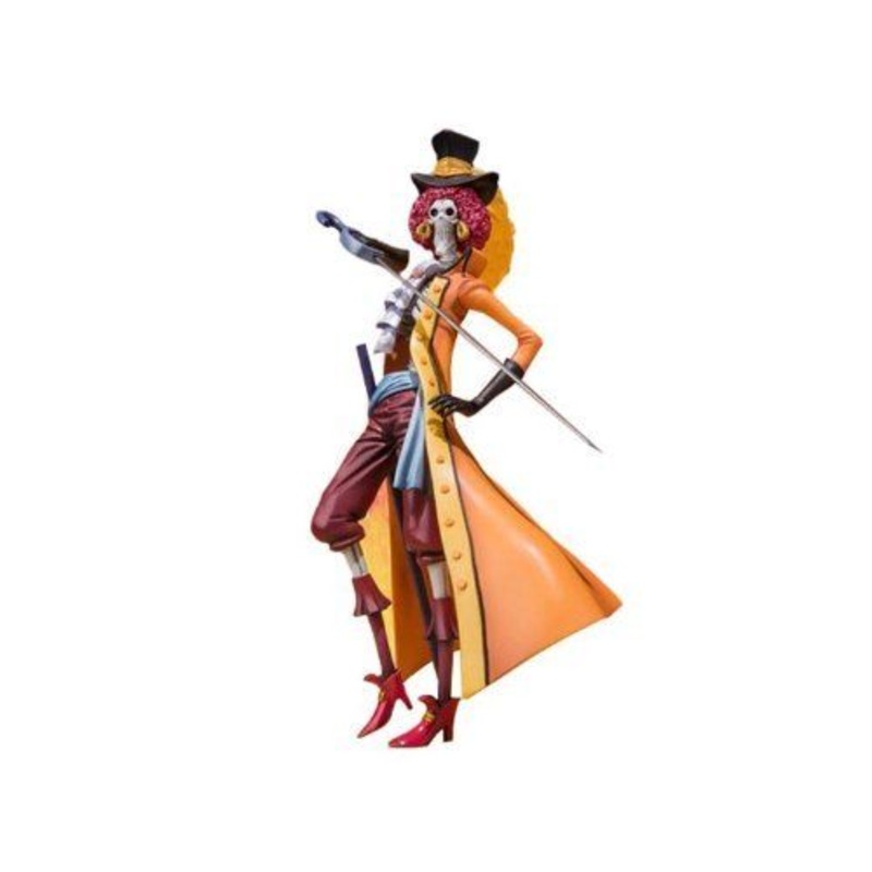 Figuarts Zero One Piece Brook Film Z Battle Cloth Ver Pvc Figure Bandai Japan