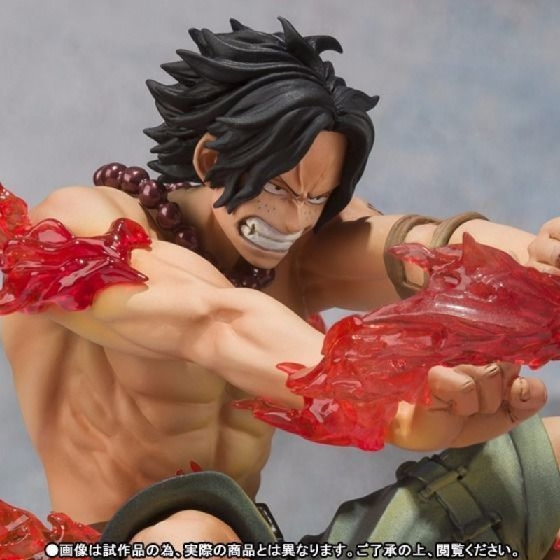 Figuarts Zero One Piece Portgas D Ace Battle Ver Crossfire Pvc Figure Bandai