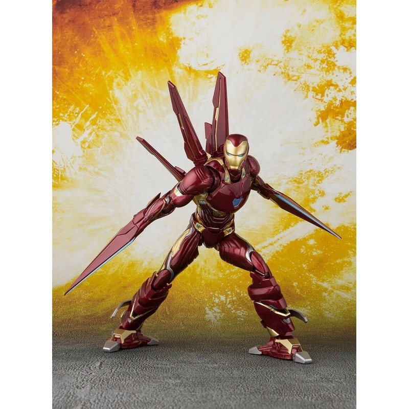 S.h.figuarts Avengers Infinity War Iron Man Mark 50 Nano Weapon Set Bandai