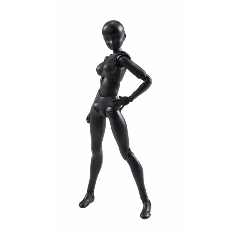 S.h.figuarts Body Chan Solid Black Color Ver Action Figure Bandai