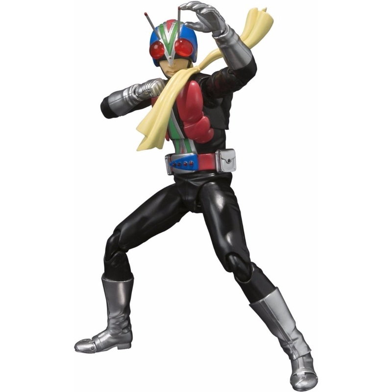 S.h.figuarts Masked Kamen Rider V3 Riderman Action Figure Bandai