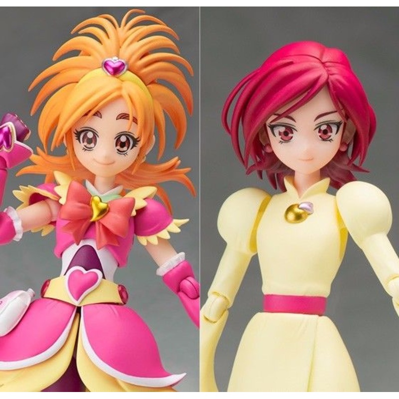 S.h.figuarts Pretty Cure Splash Star Cure Bloom & Michiru Set Figure Bandai