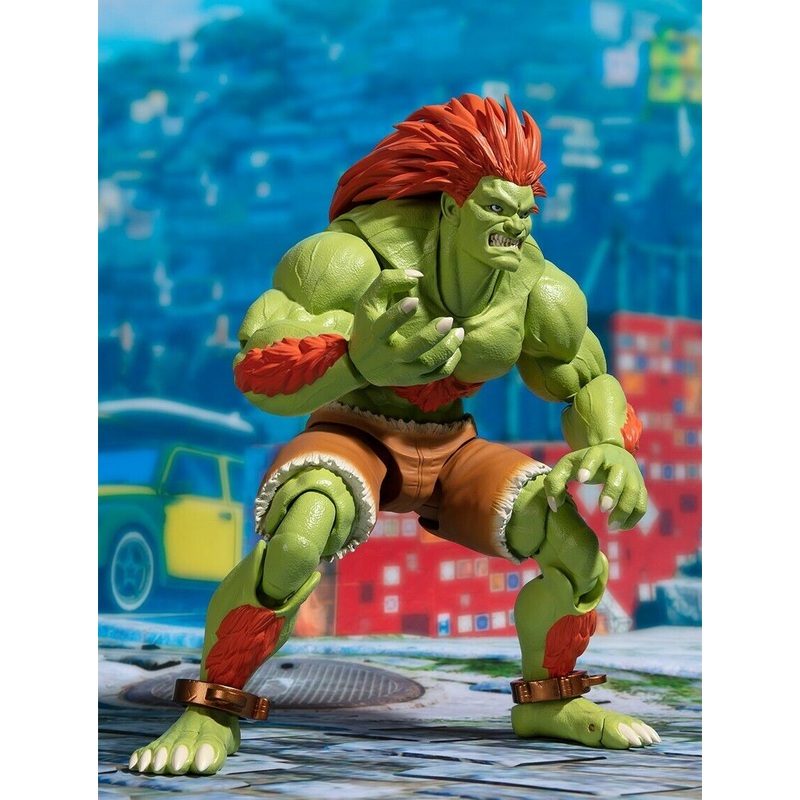 S.h.figuarts Street Fighter V Blanka Action Figure Premium Bandai