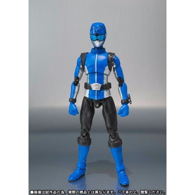 S.h.figuarts Tokumei Sentai Go Busters Blue Buster Action Figure Bandai Japan