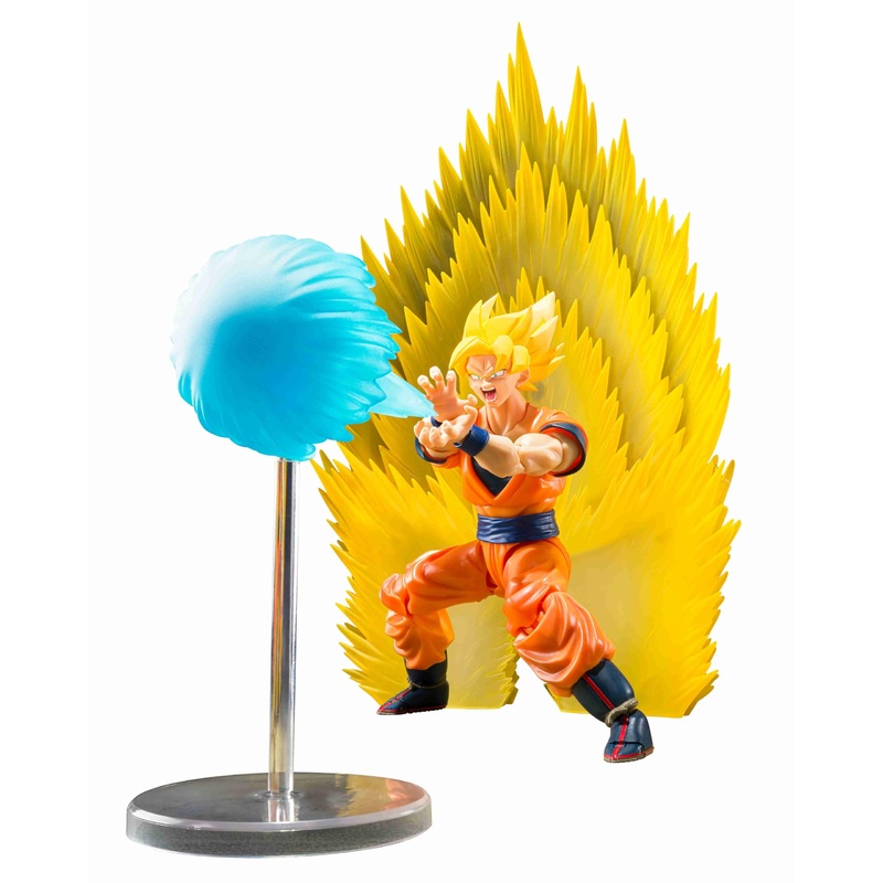 Tamashii Nations SHFiguarts DBZ Super Saiyan Goku Effect Set Teleportation 150mm