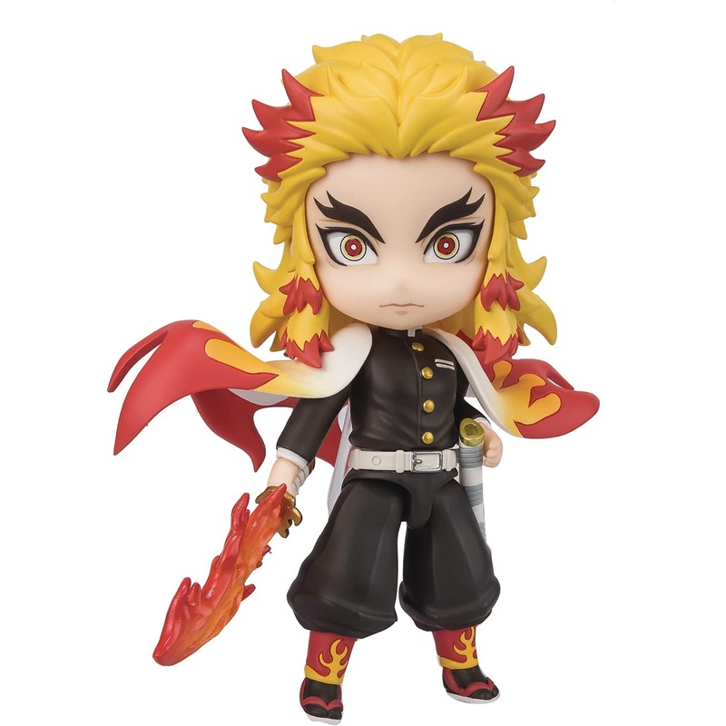 BANDAI Figuarts Mini Kyojuro Rengoku -Flame Breathing- Figure Demon Slayer: Kimetsu No Yaiba