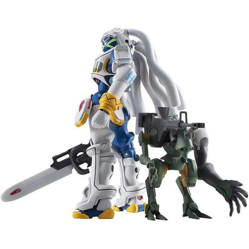 BANDAI Robot Spirits Side Om King Gainer & Gachico Figure Overman King Gainer