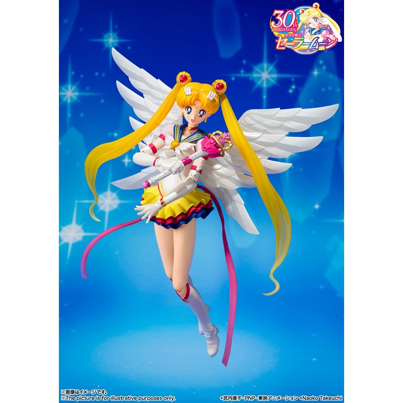 BANDAI S.H.Figuarts Sailor Moon Eternal Figure Sailor Moon Sailor Stars
