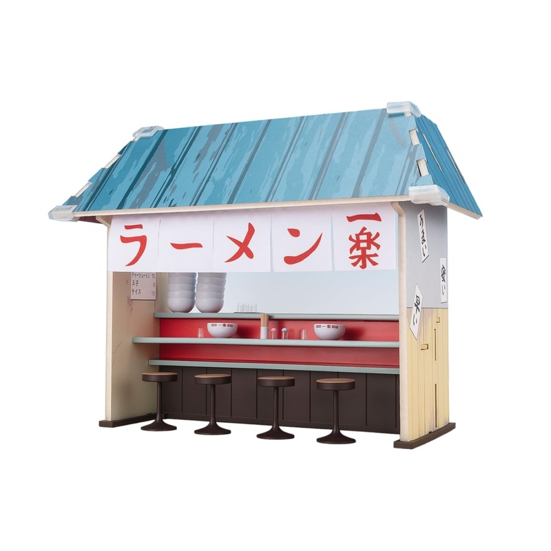 Bandai Spirits SHF Naruto Shippuden Ichiraku Ramen Set 220mm Painted Figure