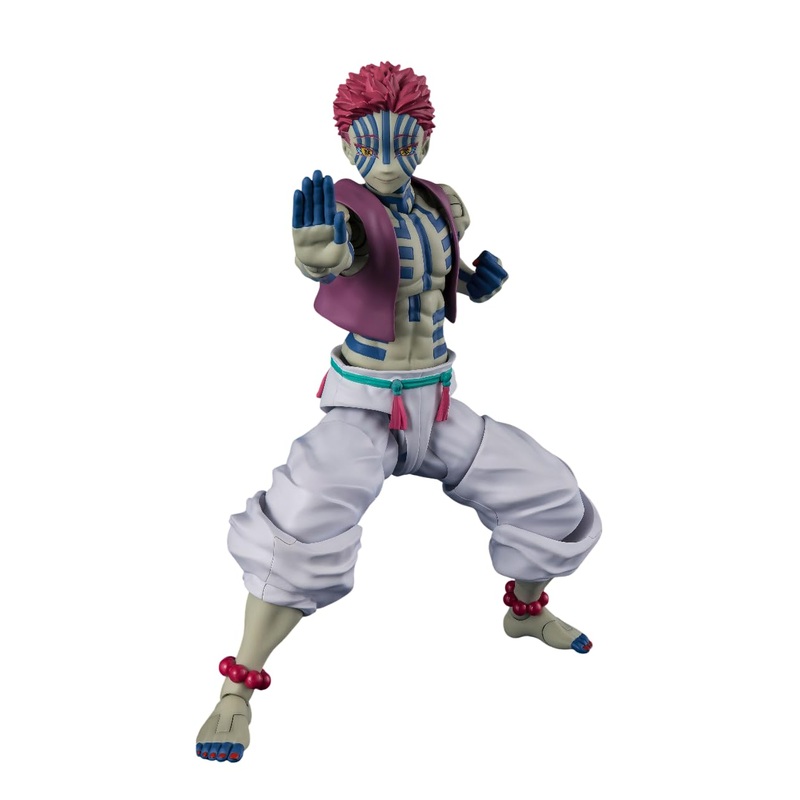Bands Shfiguarts Akaza Figure Demon Slayer Kimetsu No Yaiba Collectible