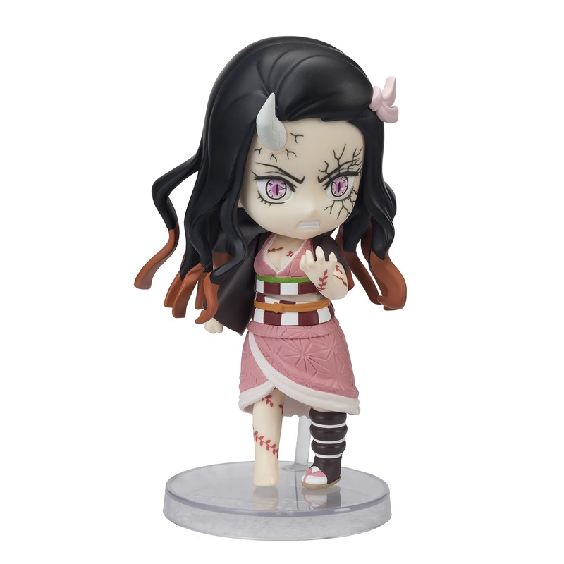 Figuarts Mini Devil&S Blade Nezuko Kamado Demonization Progress About 90Mm Pvc Abs Painted Movable Figure