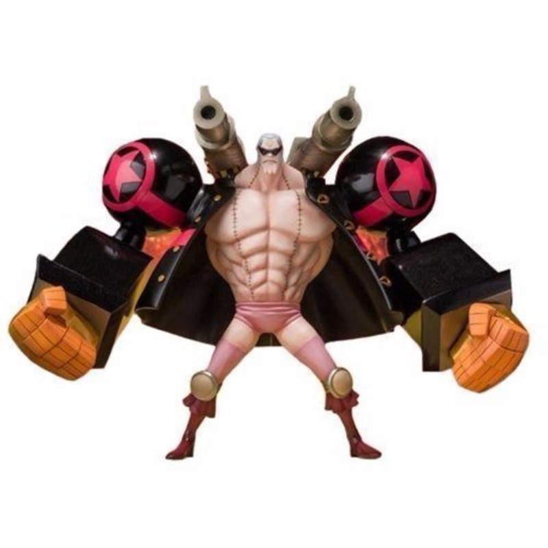 Figuarts Zero One Piece Franky Film Z Battle Cloth Ver Pvc Figure Bandai Japan