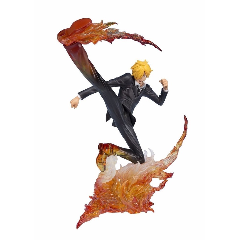 Figuarts Zero Sanji Diable Jambe Premier Hachis Pvc Figure One Piece Bandai