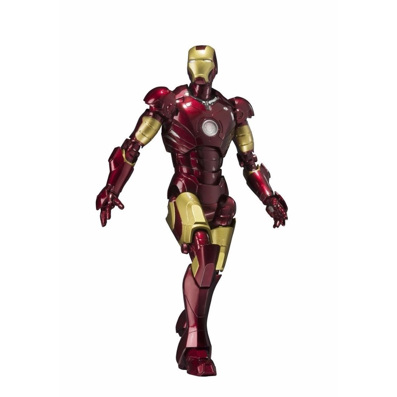 S.h.figuarts Marvel Iron Man Mark 3 Iii Action Figure Bandai F/s