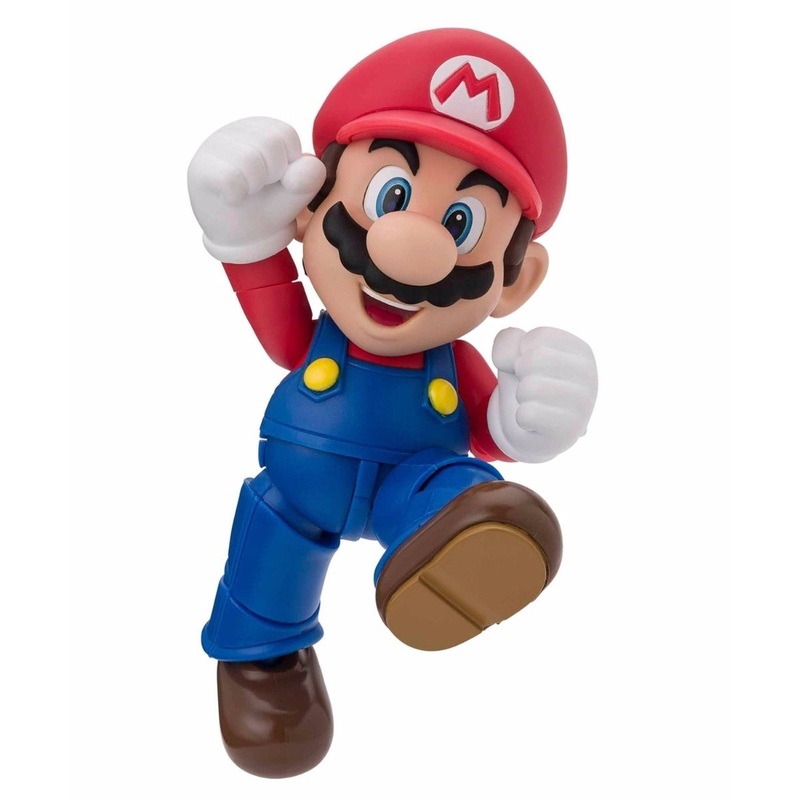 S.h.figuarts Super Mario Action Figure Bandai Tamashii Nations