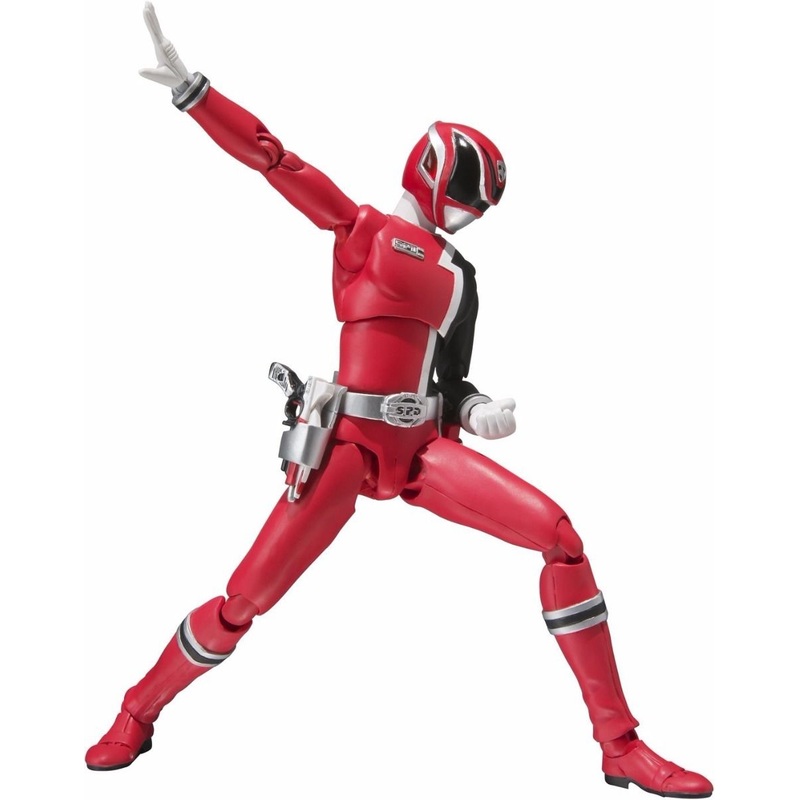 S.h.figuarts Tokusou Sentai Dekaranger Deka Red Action Figure Bandai