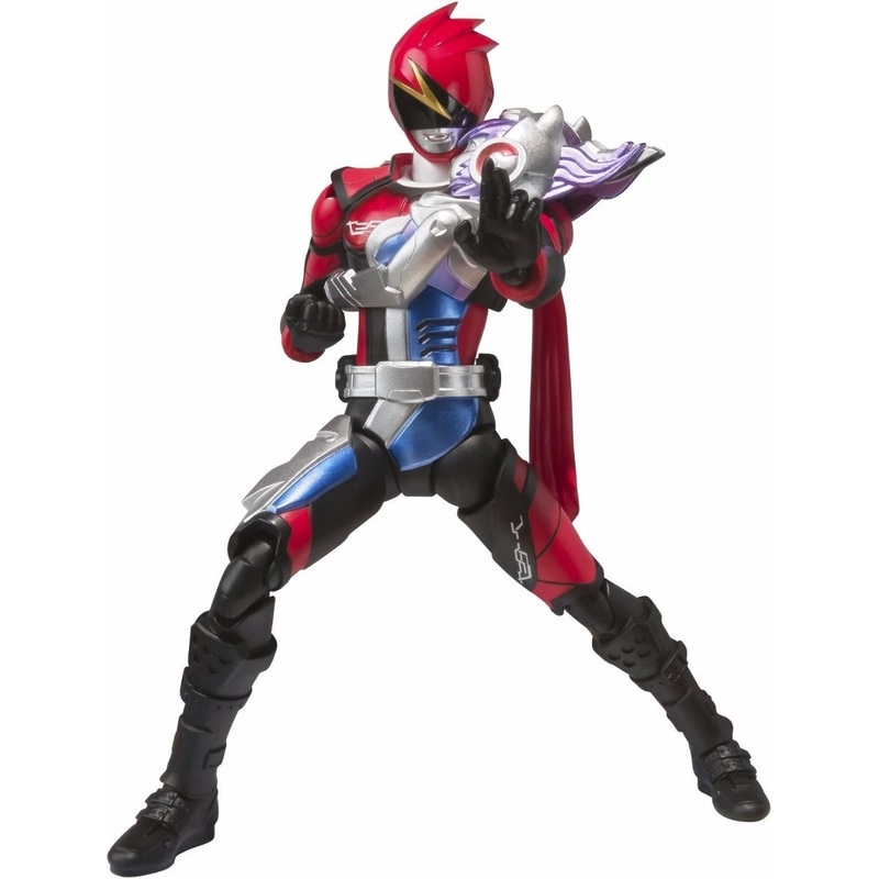 S.h.figuarts Unofficial Sentai Akibaranger Super Akiba Red Action Figure Bandai