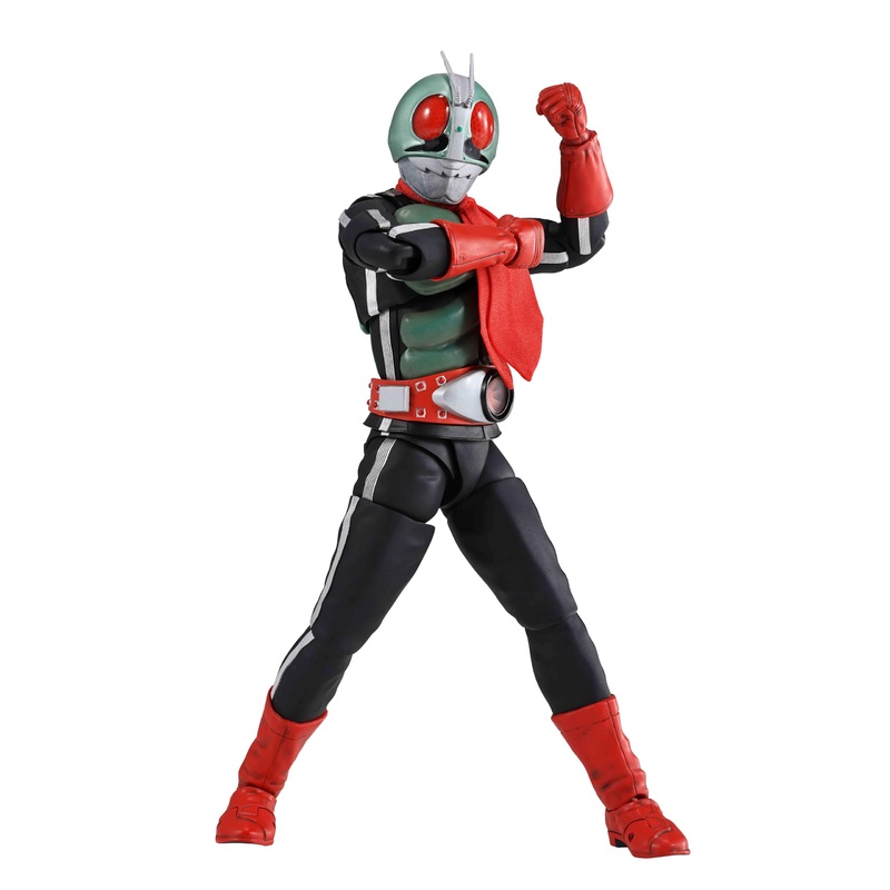 Tamashii Nations Sh Figuarts Kamen Rider No.2 Glorious Showa Edition 145mm Figure