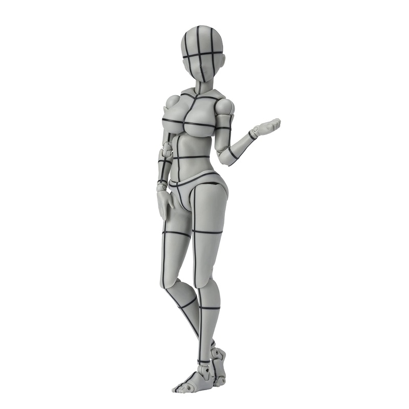 Tamashii Nations Shfiguarts Body-Chan Gray Wireframe Edition 13 Resale Version