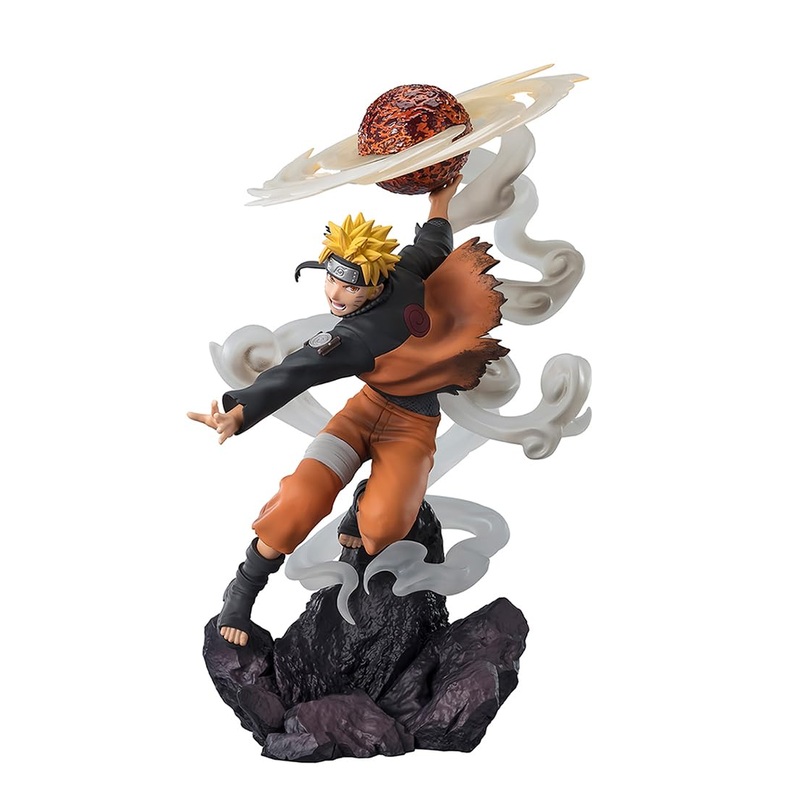 Bandai Spirits Figuarts Zero Naruto Shippuden Naruto Uzumaki Senpo/Renton Rasenshuriken 240mm PVC ABS Figure