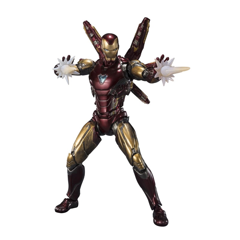 S.H. Figuarts Avengers Endgame Iron Man Mark 85 – Five Years Later 2023 Edition (The Infinity Saga) – 160mm PVC & ABS Articulated Action Figure