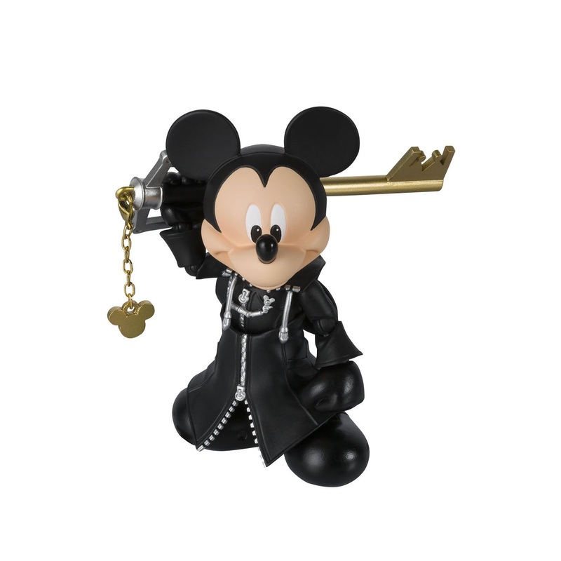Shfiguarts Kingdom Hearts King Mickey (Kingdom Hearts Ii) About 80Mm Abs Pvc Metal (Chain Parts) Painted Movable Figure