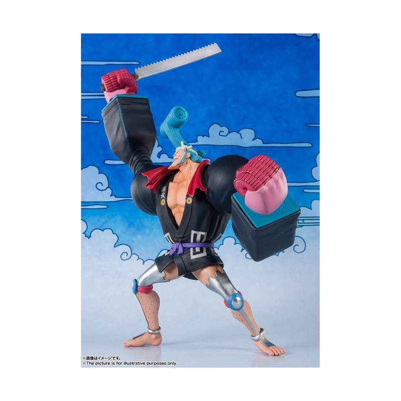 BANDAI Figuarts Zero One Piece Wa no Kuni – Franky (Franosuke) Figure