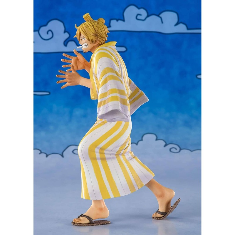 BANDAI Figuarts Zero One Piece Wa no Kuni – Sanji (Sangoro) Figure