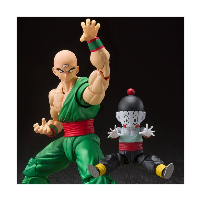 BANDAI S.H.Figuarts Dragon Ball Z – Tenshinhan & Chaozu Figure