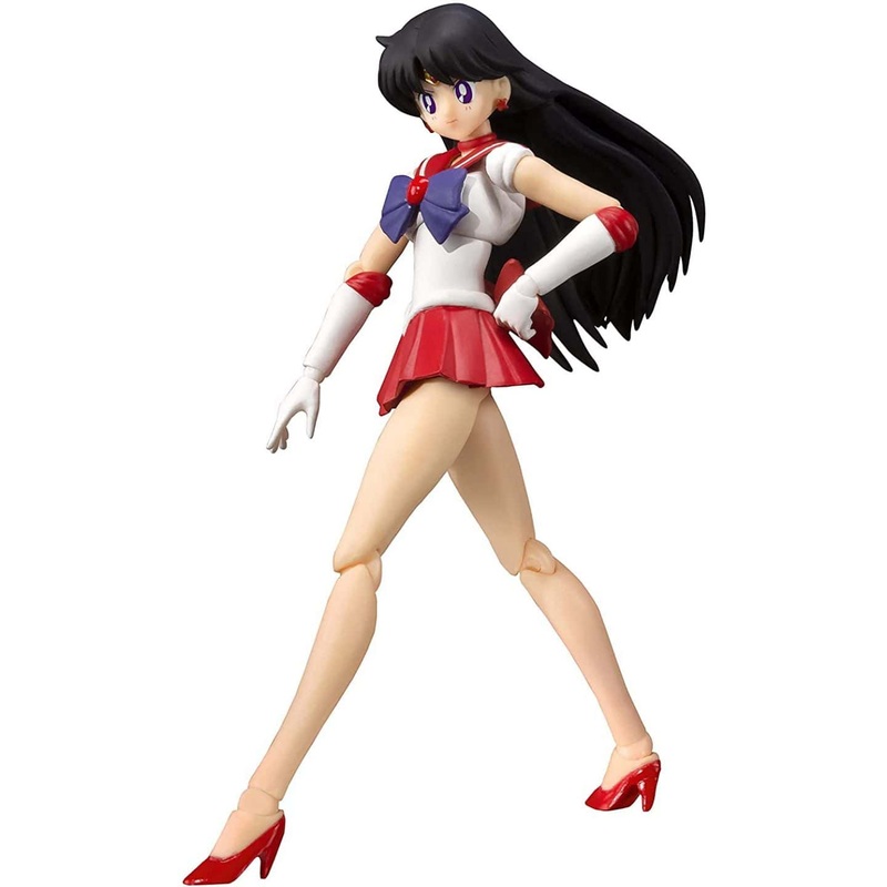 Bandai Tamashii Nations S.H. Figuarts Sailor Mars – Sailor Moon Action Figure -Animation Color Edition-