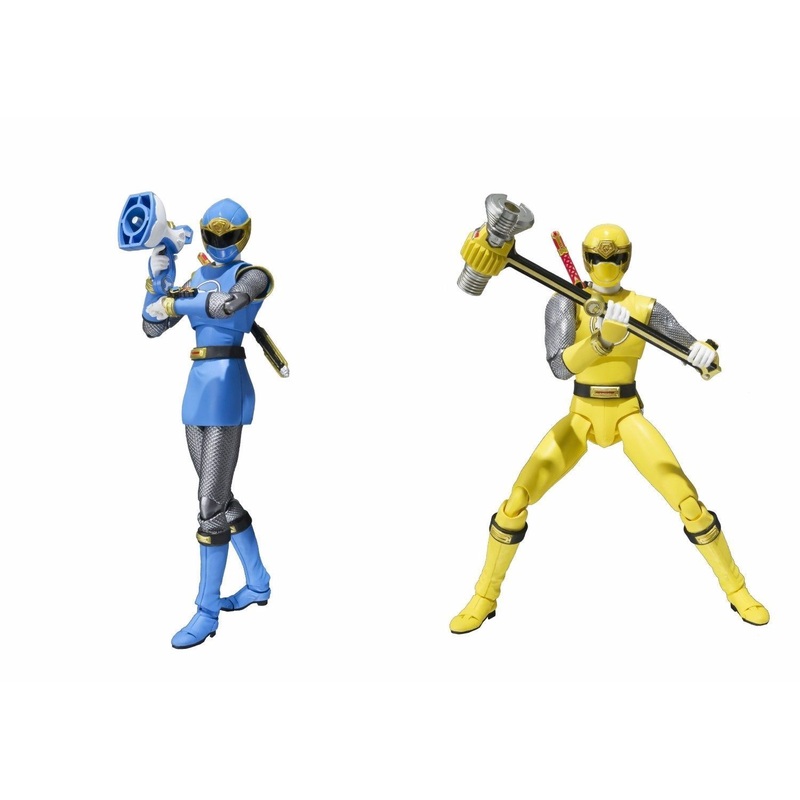 S.h.figuarts Ninpuu Sentai Hurricaneger Hurricane Yellow & Blue Set Bandai Japan