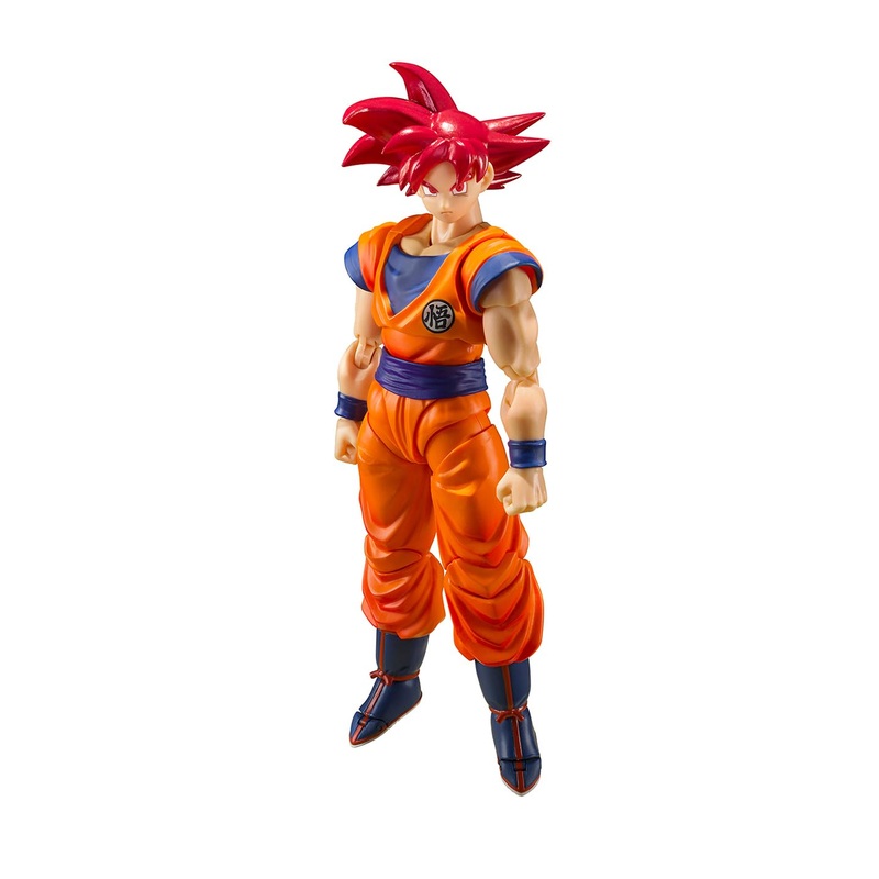 Sh Figuarts Dragon Ball Super SSG Goku | Bandai Spirits | 140mm PVC Figure