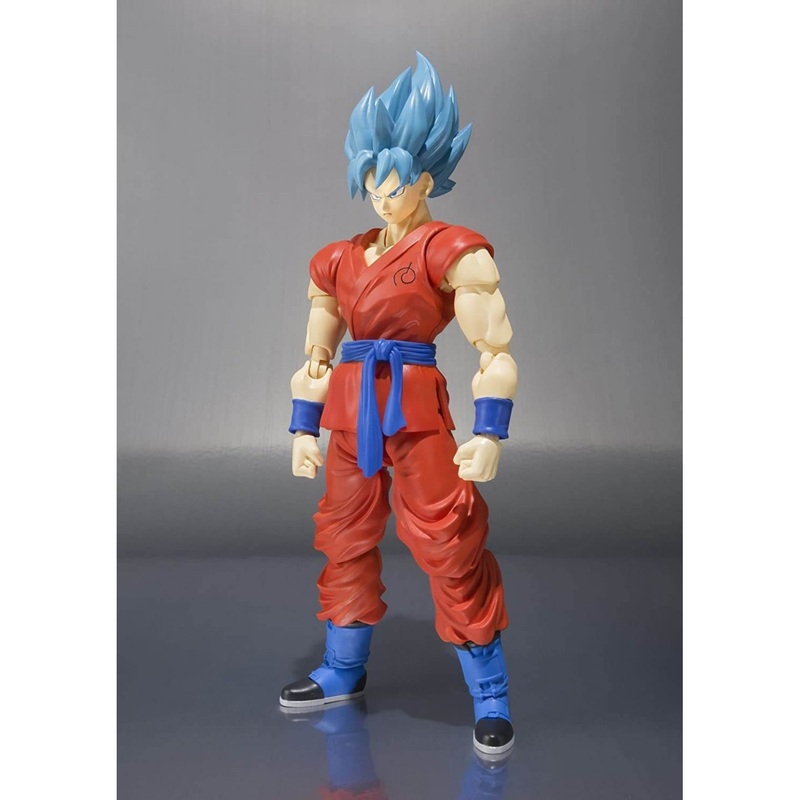 BANDAI S.H.Figuarts Dragon Ball – Super Saiyan God SS Son Goku Figure