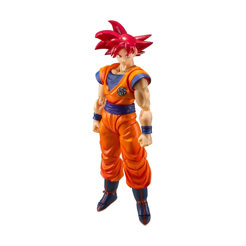 BANDAI S.H.Figuarts Super Saiyan God Son Goku  Saiyan God of Virtue Ver.
