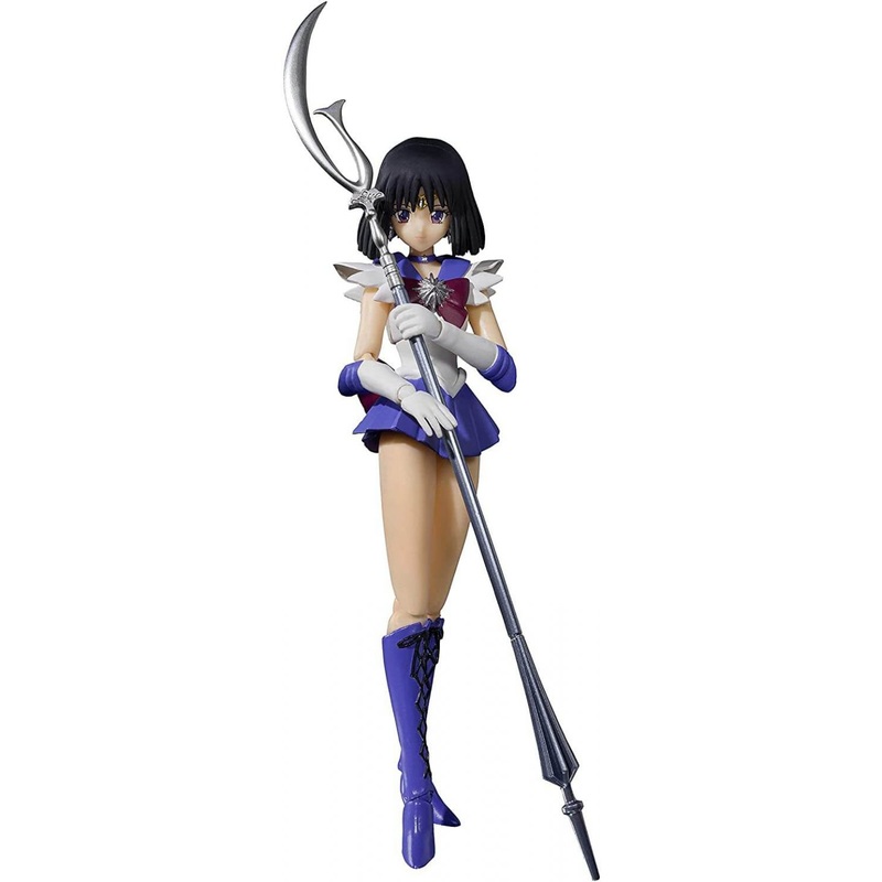 Bandai Tamashii Nations S.H. Figuarts Sailor Saturn – Sailor Moon Action Figure -Animation Color Edition-