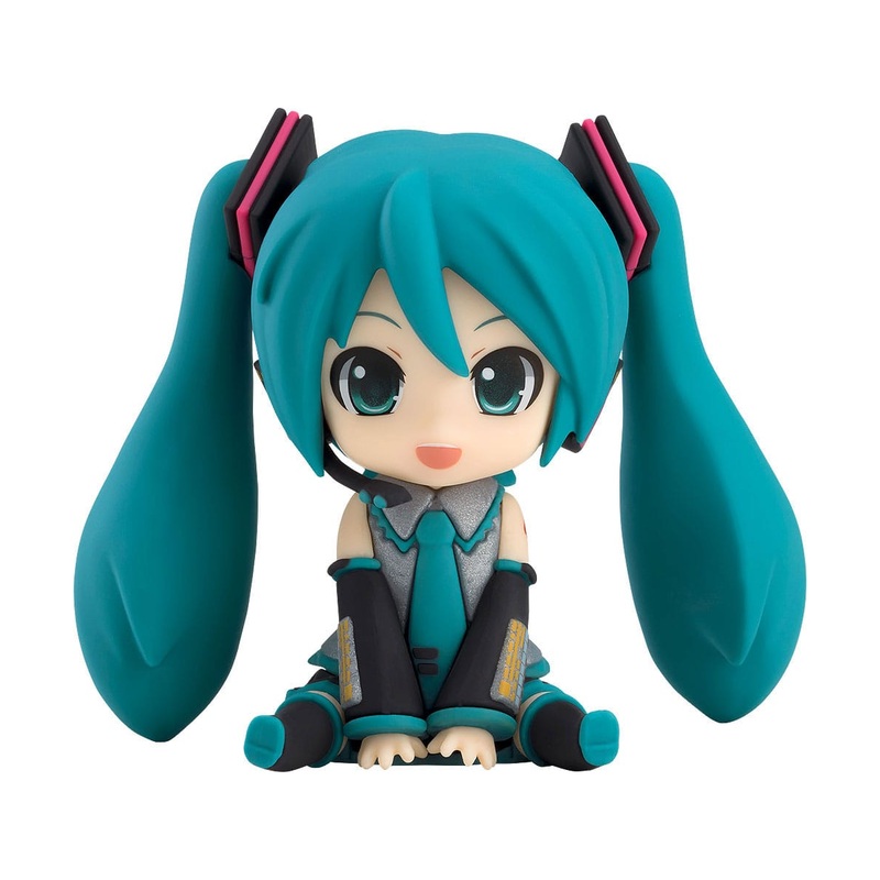 Character Vocal Series 01: Hatsune Miku – mini Piapro Characters Rubber Mascot Nendroid Plus Hatsune Miku 8 cm